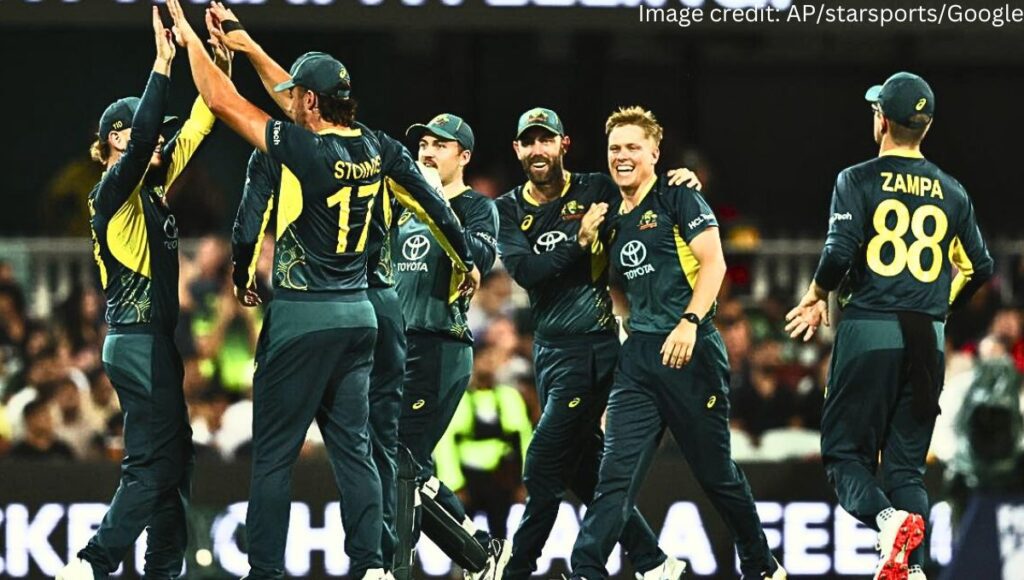 AUS vs PAK 2nd T20I: स्पेंसर जॉनसन के पांच विकेट, ऑस्ट्रेलिया ने पाकिस्तान को 13 रनों से हराया AUS vs PAK 2nd T20I: स्पेंसर जॉनसन के पांच विकेट, ऑस्ट्रेलिया ने पाकिस्तान को 13 रनों से हराया