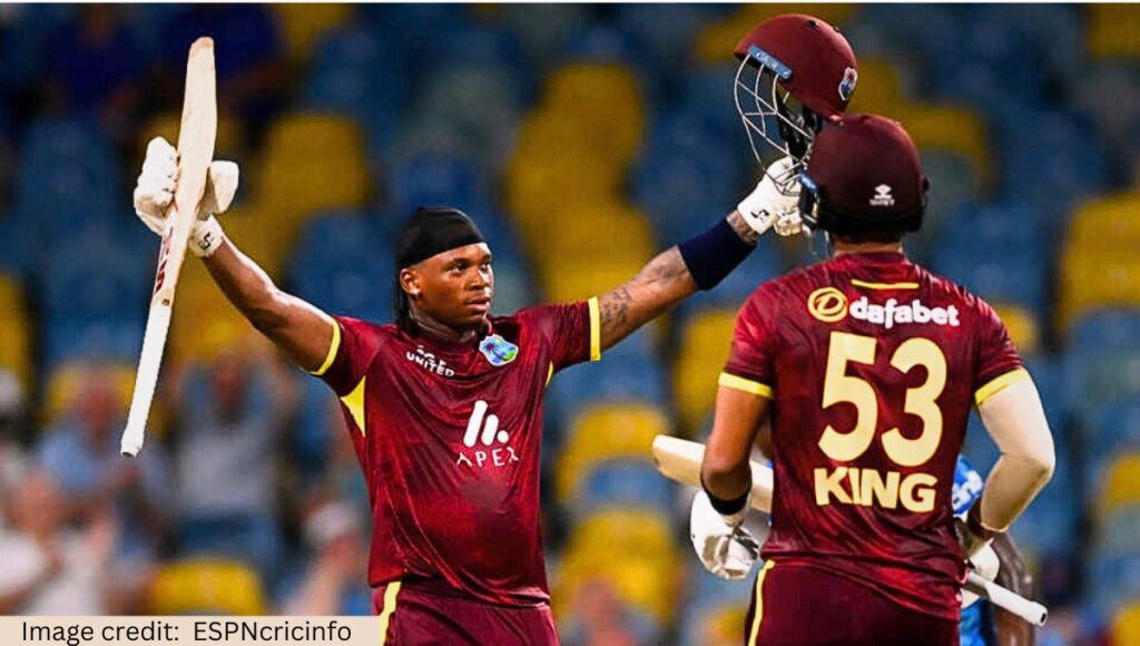 Eng vs WI 3rd ODI : वेस्टइंडीज ने तीसरे वनडे में इंग्लैंड को 8 विकेट से हराकर सीरीज 2-1 से जीती. Image credit: ESPNcricinfo