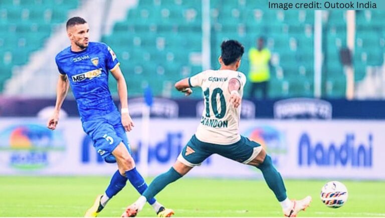 Indian Super League: Chennaiyan FC and Mumbai City FC के बीच रोमांचक मुकाबला 1-1 से ड्रॉ Image credit: Outlook India