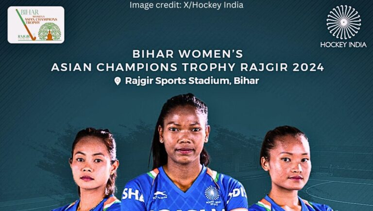 The Bihar Women's Champions Trophy Rajgir 2024 Image credit: X/Hockey India
