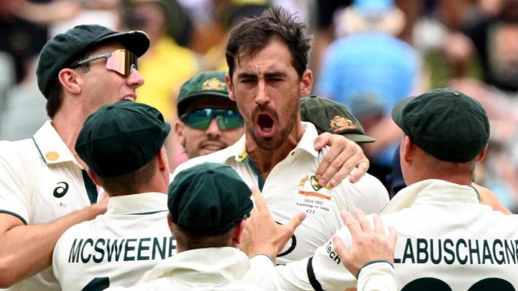 Mitchell Starc's 6 Wickets Restrict India to 180 in Adelaide Mitchell Starc's 6 Wickets Restrict India to 180 in Adelaide