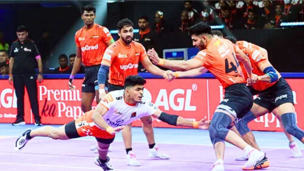 U Mumba beat Puneri Paltan 43-29 U Mumba beat Puneri Paltan 43-29