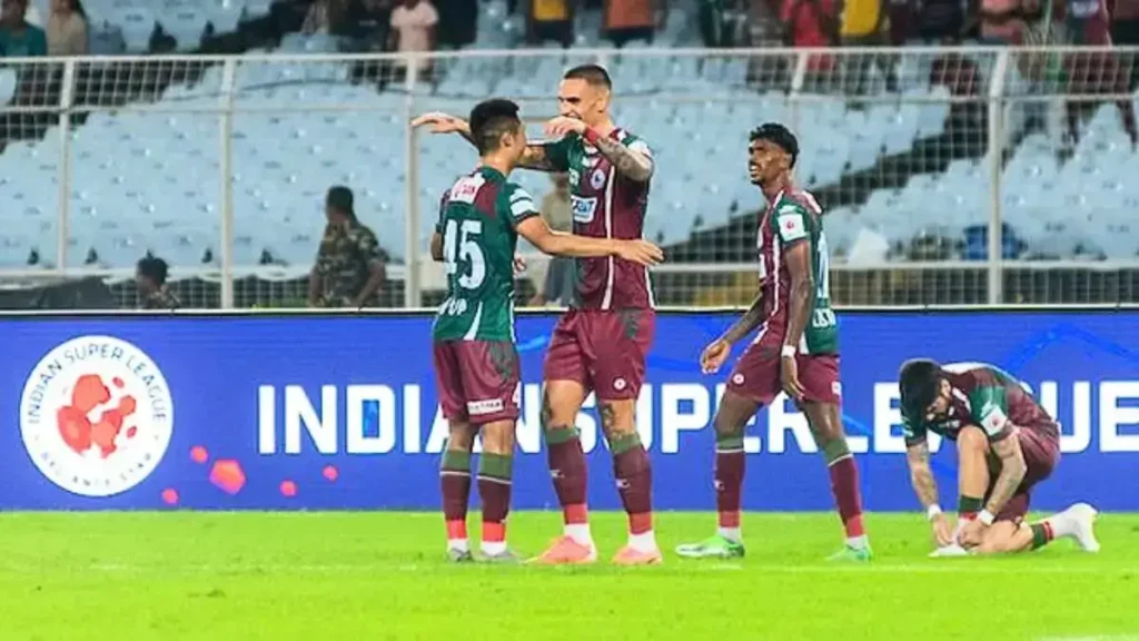 मोहुन बागान ने केरला ब्लास्टर्स को 3-2 से हराया मोहुन बागान ने केरला ब्लास्टर्स को 3-2 से हराया