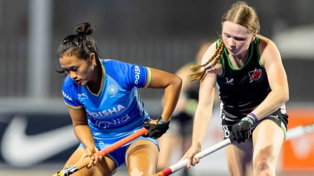 India vs Wales Match Report. Image credit: hockey india