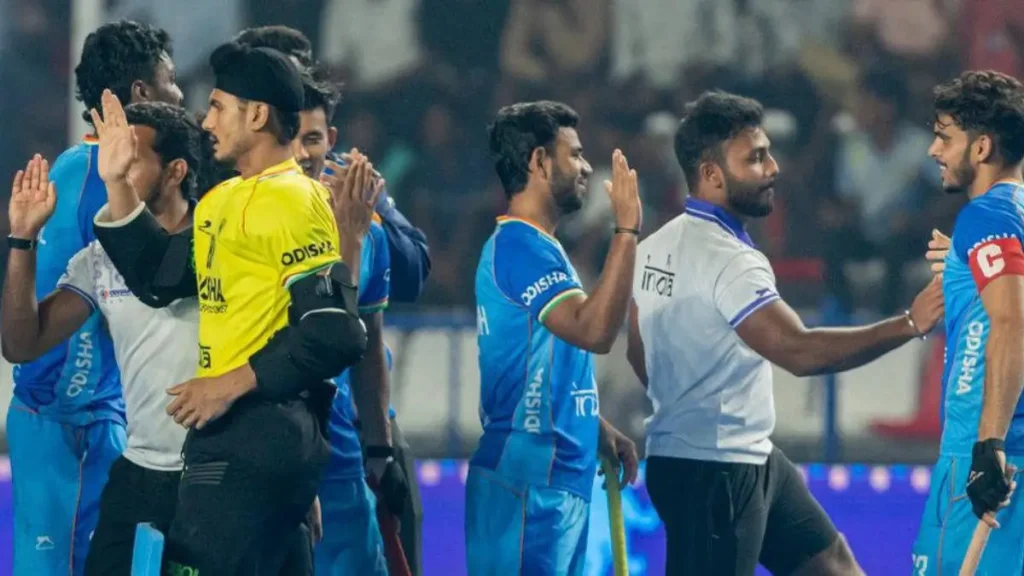 India vs Belgium Quarterfinal. Image credit -hockey india