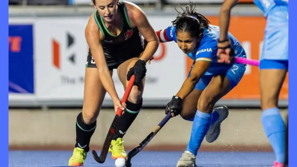 India vs Wales Match Report. Image credit: hockey india